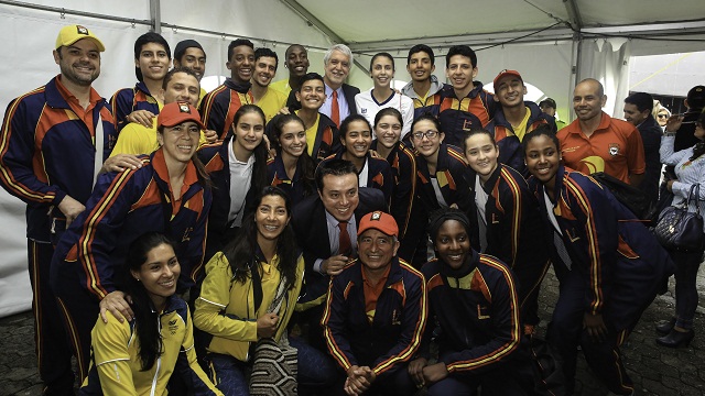 Lanzamiento de las olimpiadas Fides en Bogotá - Foto: Comunicaciones Alcaldía Bogotá 
