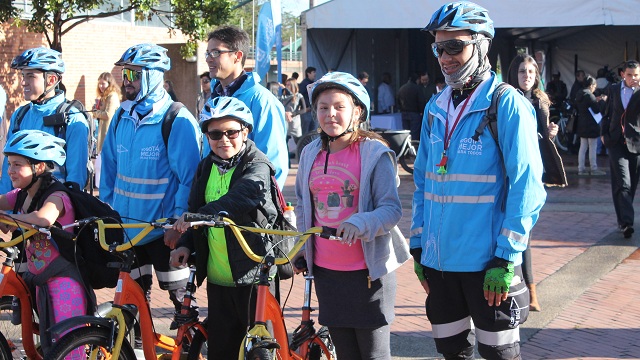 Bogotá inaugura el primer Centro de la Bici en Colombia - Foto: Secretaría de Movilidad