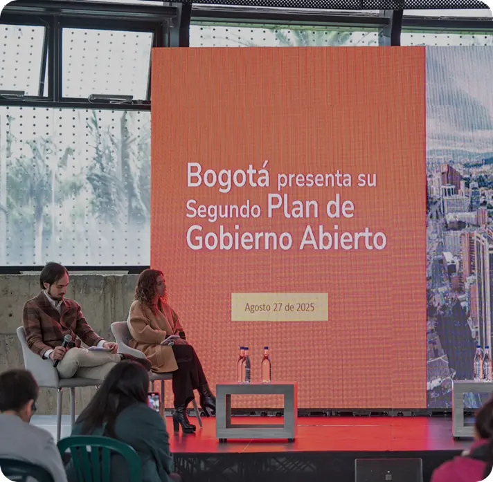 Bogotá presenta su Segundo Plan de Gobierno Abierto