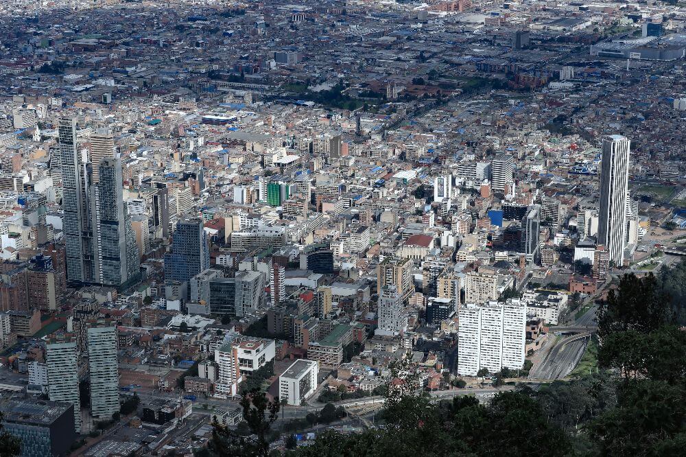 Panorámica de Bogotá