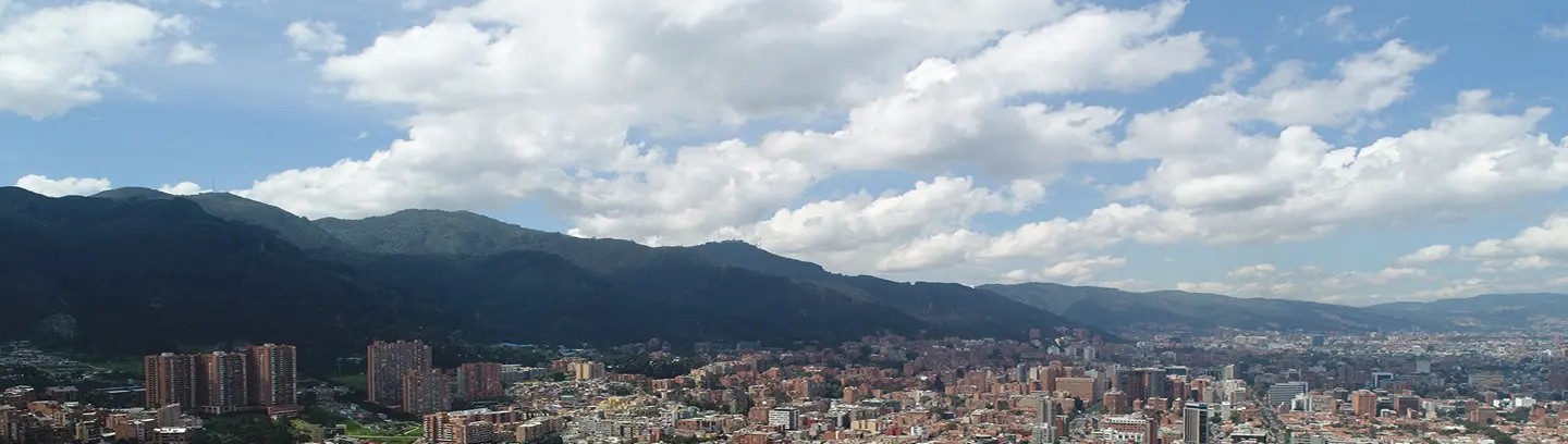 Cerros Orientales y la ciudad de Bogotá