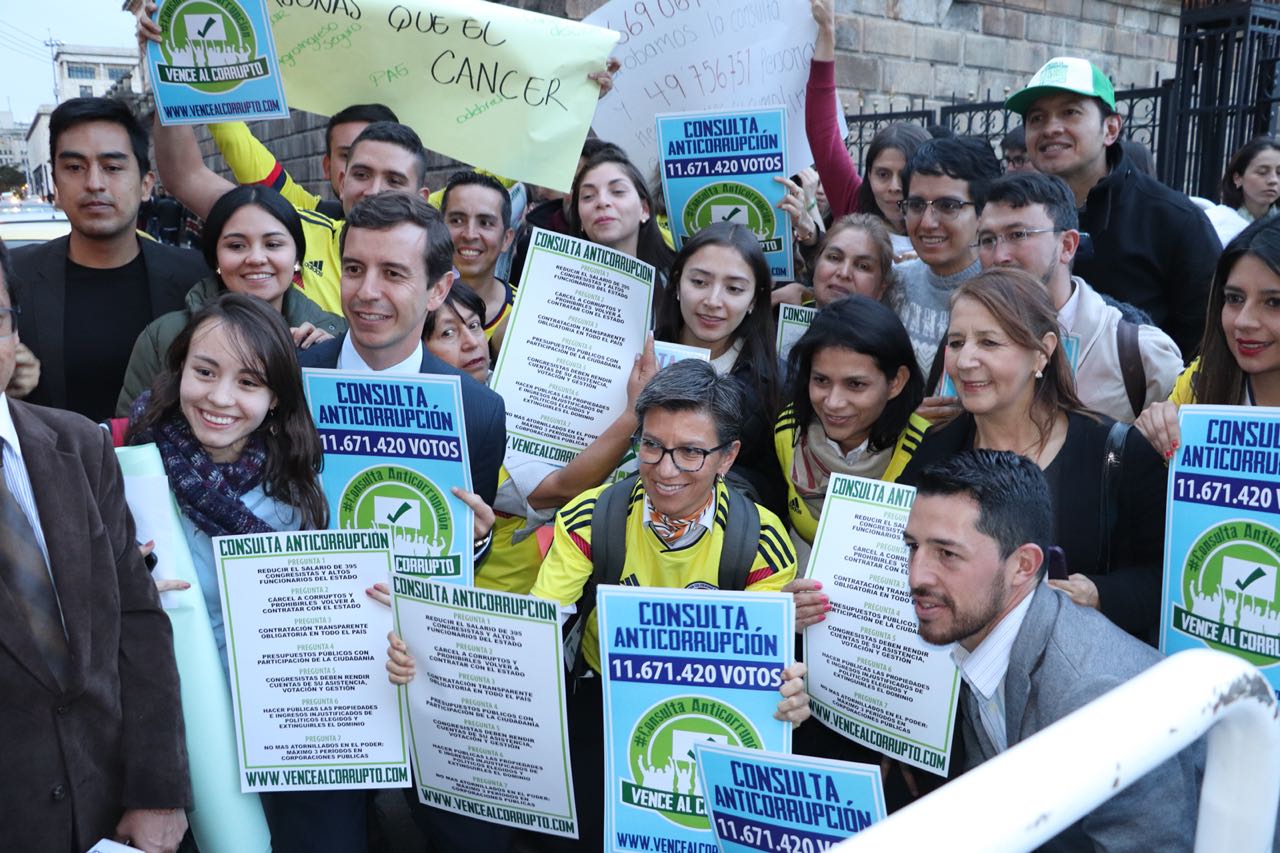 En la Consulta Anticorrupción.