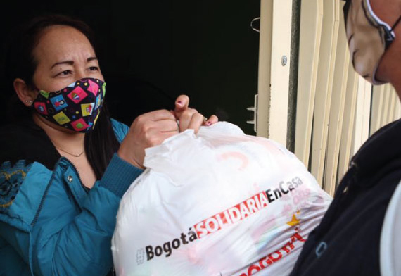  Así van las ayudas en toda Bogotá