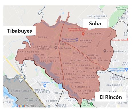 UPZ <b>Tibabuyes</b> (Localidad Suba)