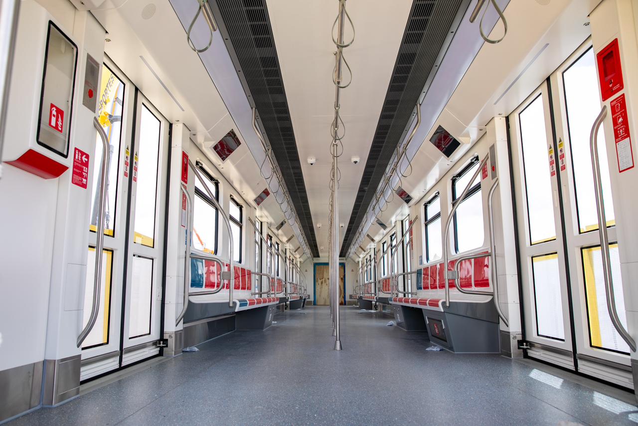 Interior Vagón de Metro