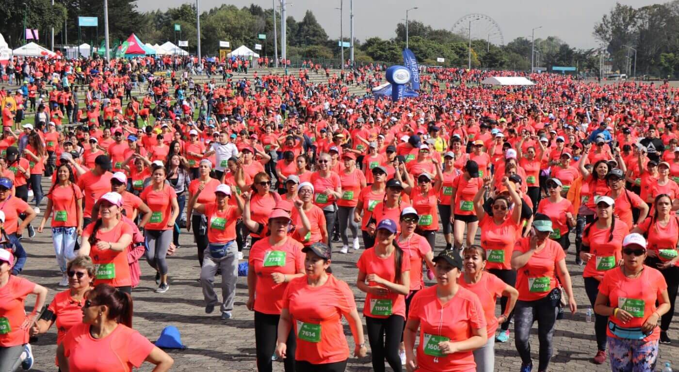 La Carrera de la Mujer invita a que las mujeres busquen un espacio para cuidar su salud física y mental de diferentes maneras - Foto: Secretaría de la Mujer.