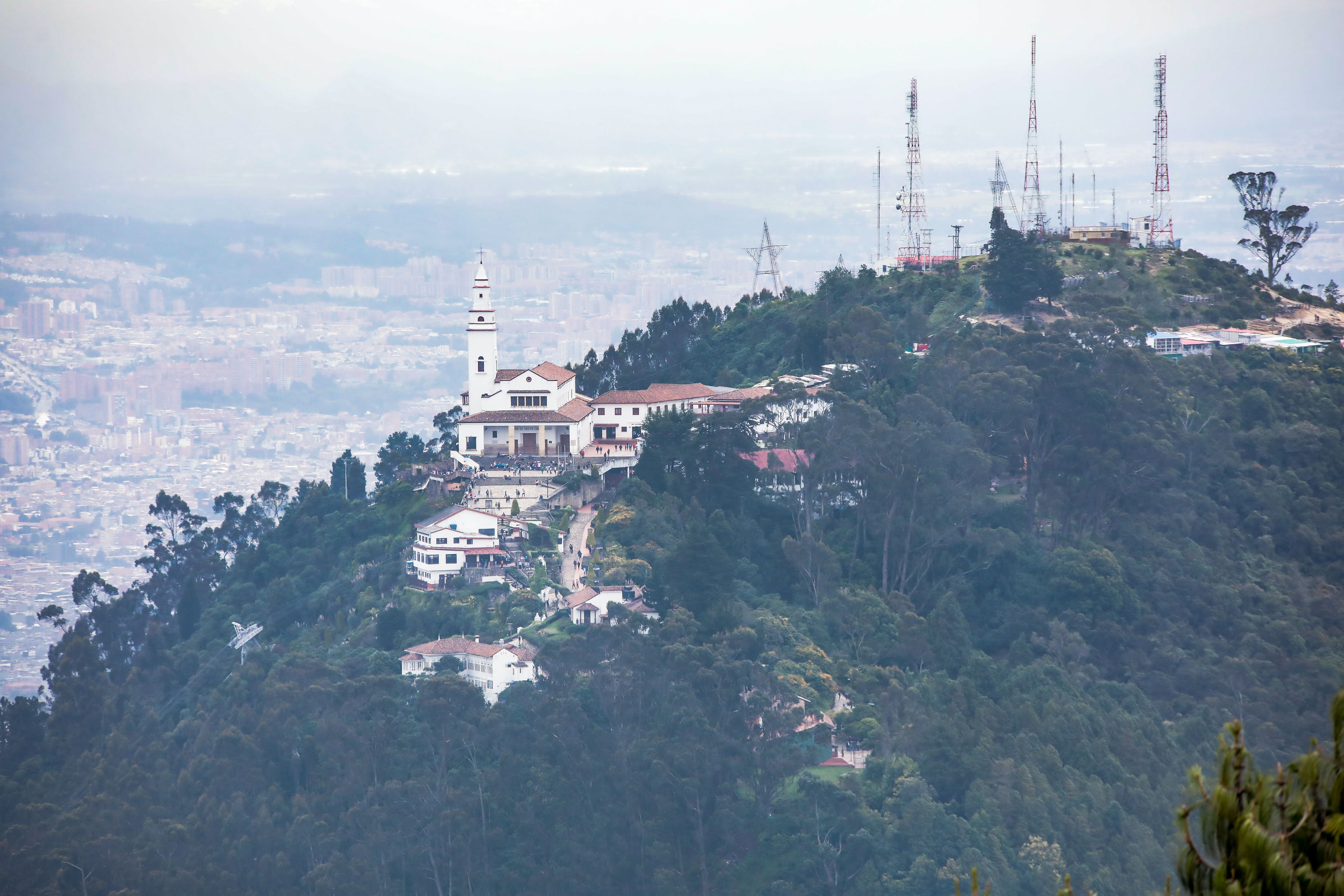 Fotografía del cerro de Monserrate