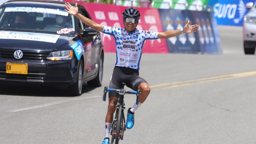 Yesid Pira, ciclista. 