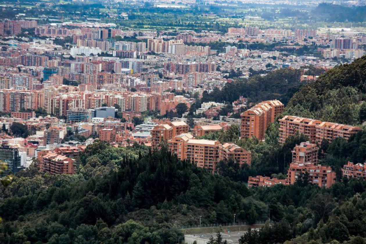 Panorámica de Bogotá