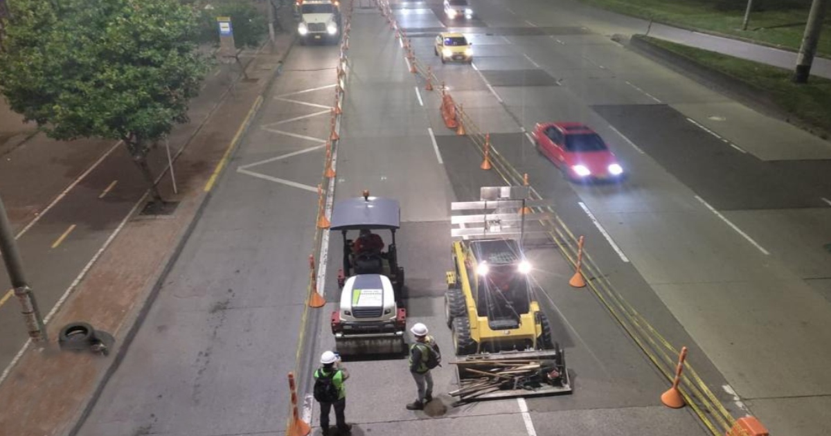 Inician obras de reparación de la malla vial en la Autopista Norte |  Bogota.gov.co