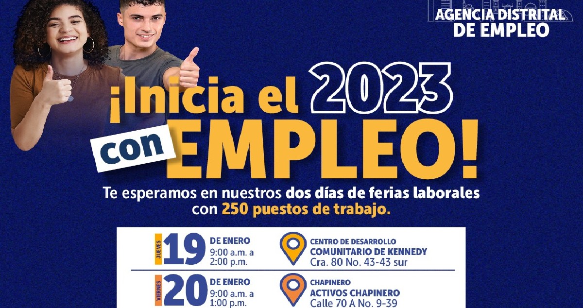 Agencia Distrital De Empleo Inicia El Con Ferias Laborales Bogota Gov Co