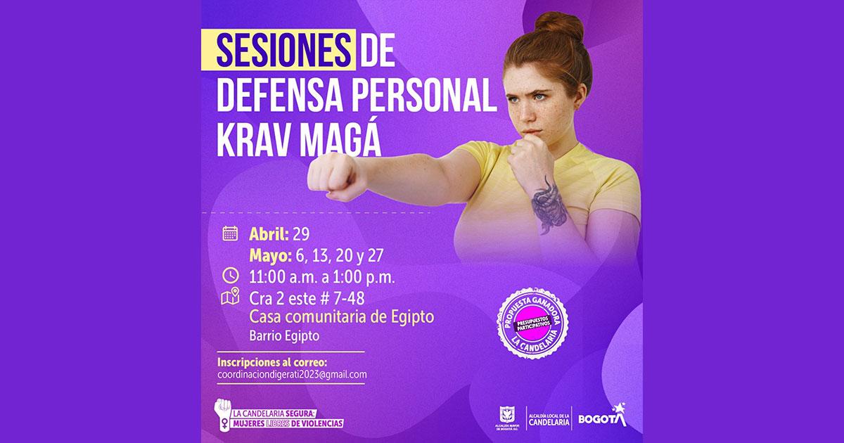 Clase completa de DEFENSA PERSONAL FEMENINA Krav Maga 