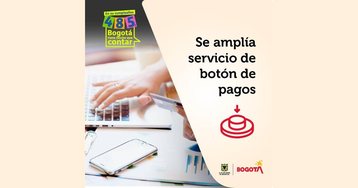 Bogotá Expands Online Tax Payment Options for Taxpayers