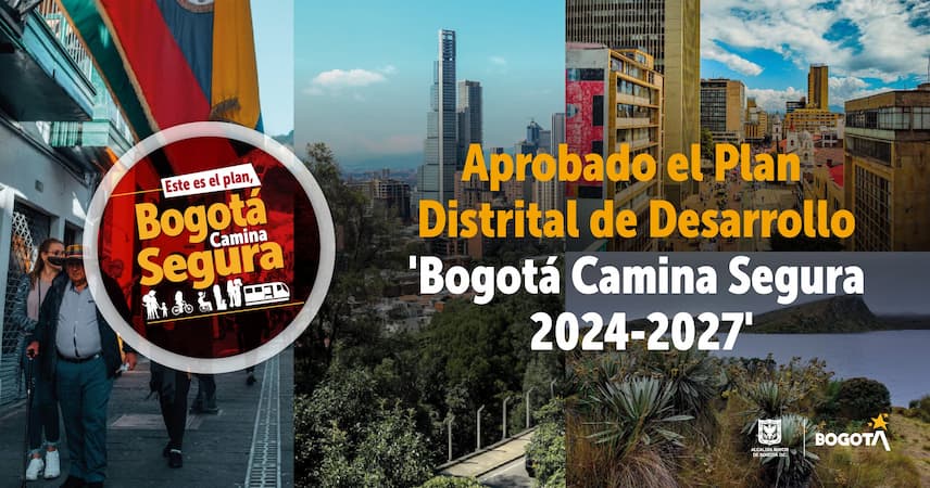 Plan distrital de desarrollo banner