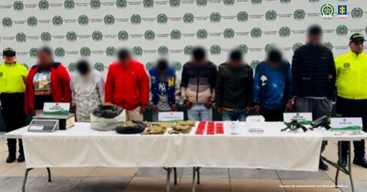 Seguridad en Bogotá: cárcel para ‘Los Tibabuyes’ por tráfico de drogas