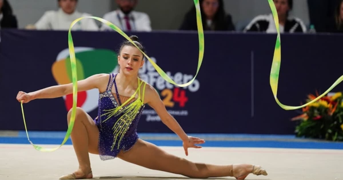 Adriana Zuleta la gimnasta del Equipo Bogotá que conquistó el oro