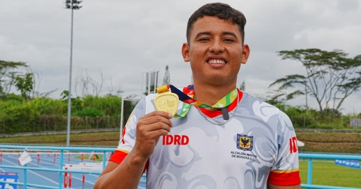 Esfuerzo y talento: Santiago Pimentel conquista el oro para Bogotá 