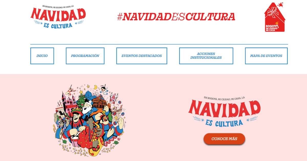 Navidad en Bogotá 2024, disponible el mapa de eventos y actividades