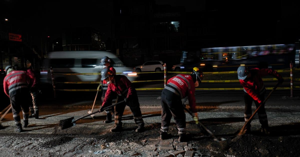 Movilidad en Bogotá cierre en las autopista Sur con avenida carrera 68