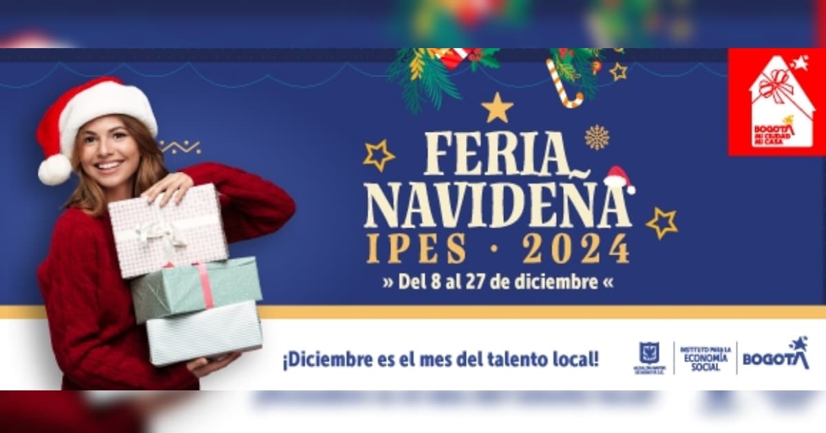 Navidad en Bogotá 2024: compra regaños navideños en Ferias del IPES