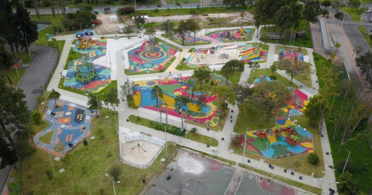 Visita uno de los parque más grande para niños en la ciudad de Bogotá