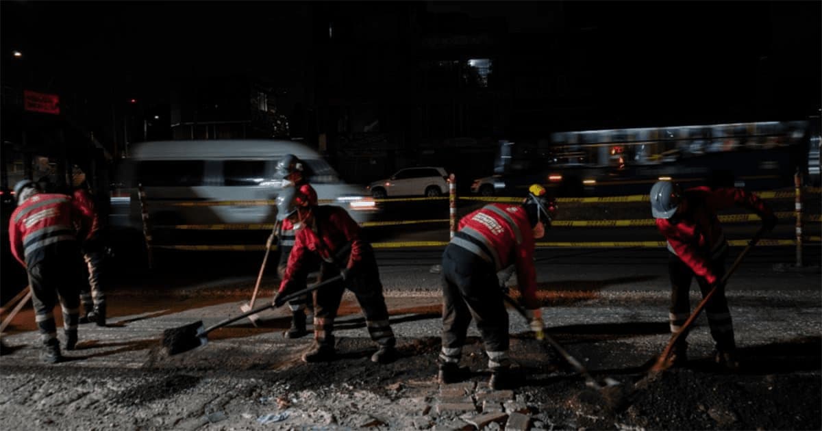 Movilidad en Bogotá hay cierre carril autopista Norte calles 183 y 192