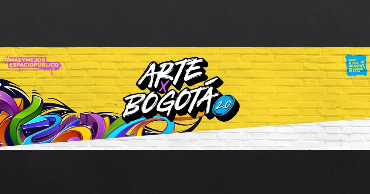 Convocatoria de Arte por Bogotá 2.0 para artistas de graffiti 2025