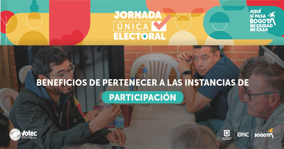 Distrito invita a postularse en las diferentes instancias de participación 