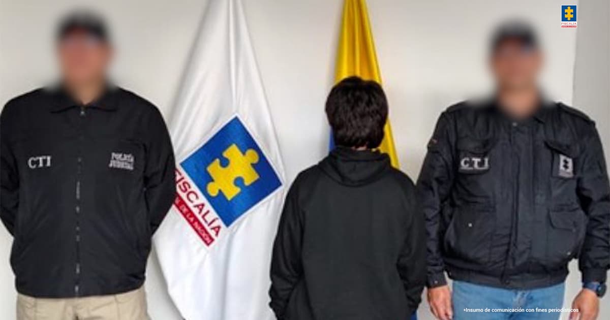 Fiscalía judicializa a dos adolescentes por participar en homicidio en Bogotá 