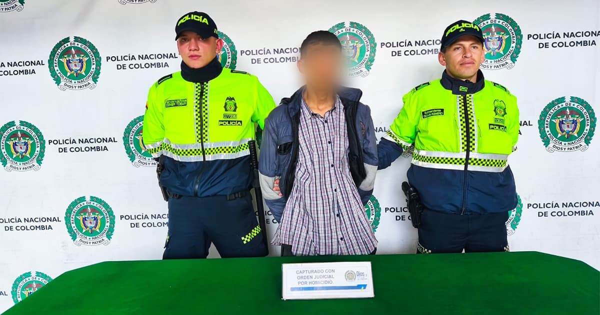 Video: Policía capturó a alias 'El Rolo', buscado por homicidio en Boyacá