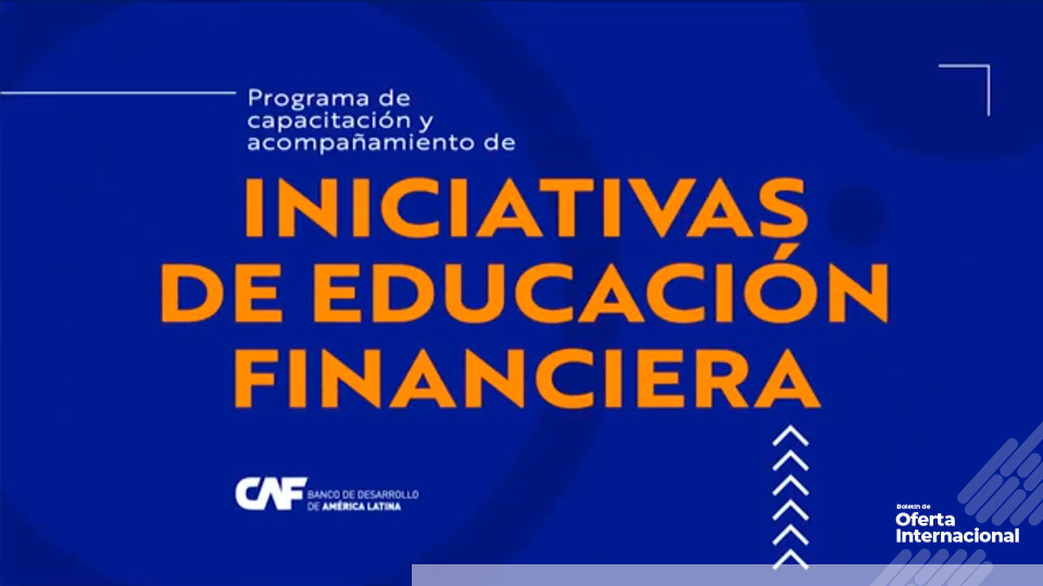 Capacitación virtual gratuita impulsada por CAF para América Latina y el Caribe