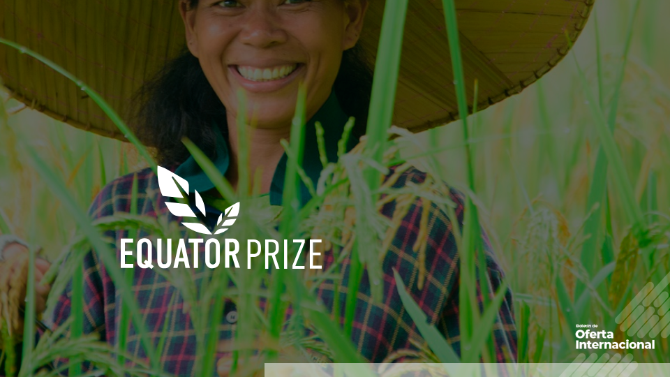 Convocatoria abierta para el Premio Equator 2025