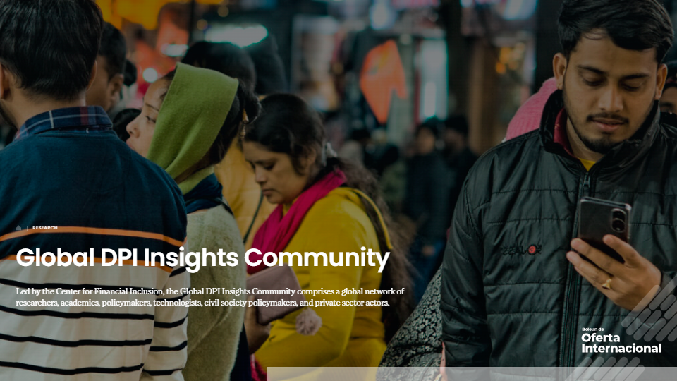 Iniciativa del Center for Financial Inclusion con enfoque global y apoyo técnico