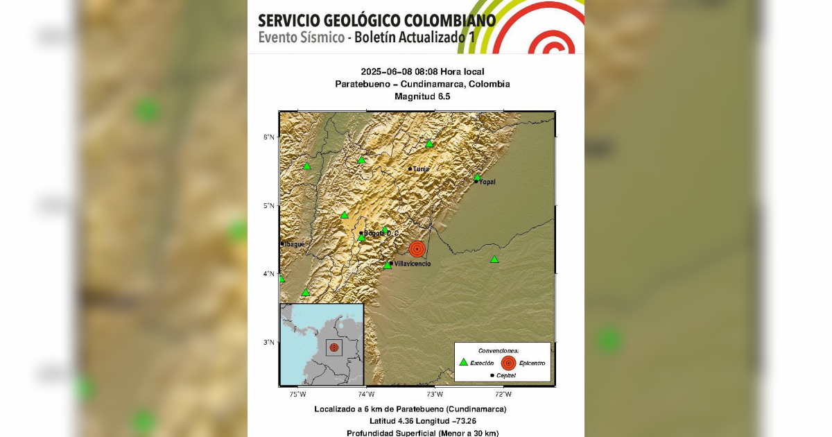 Fuerte temblor se sintió en Bogotá autoridades determinan afectaciones