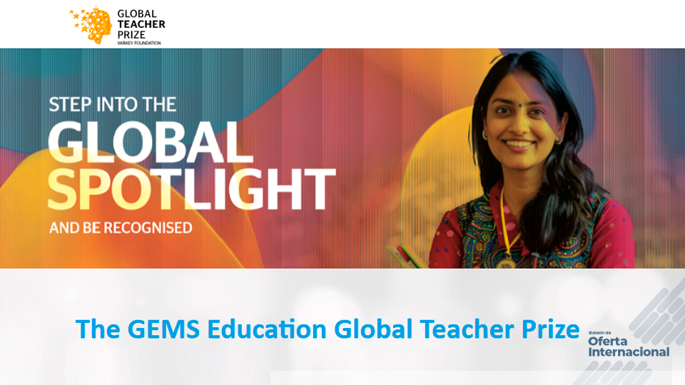 Global Teacher Prize 2026: reconocimiento global para docentes que transforman