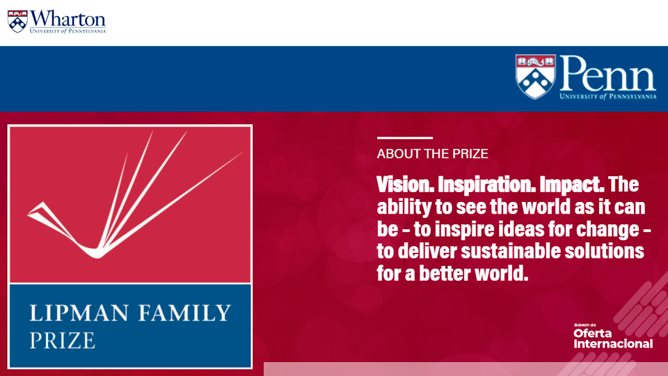 Premio Lipman de la Universidad de Pensilvania para organizaciones sociales