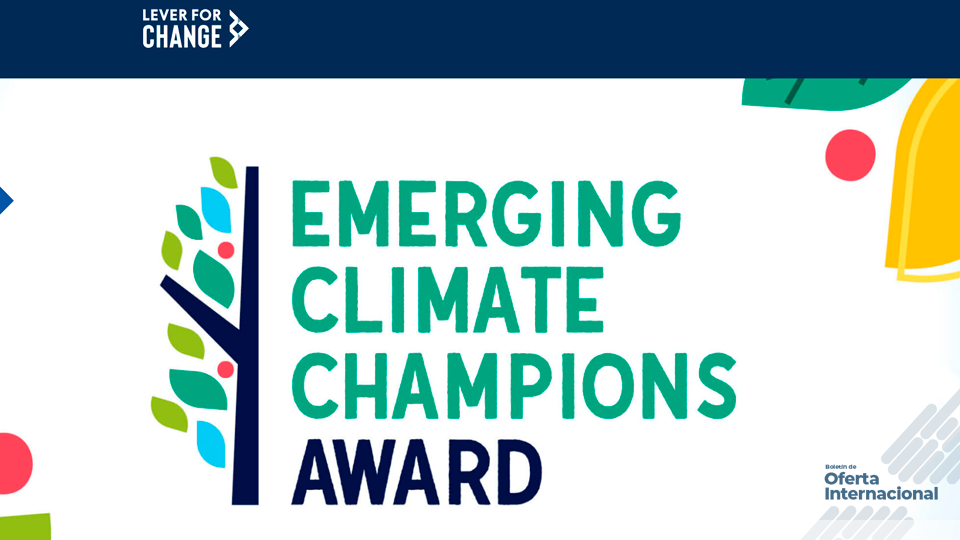 Premio global que impulsa organizaciones juveniles con soluciones para el cambio
