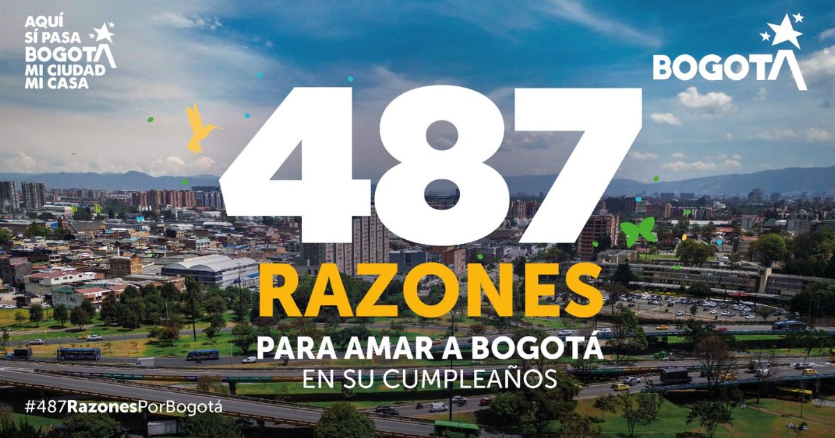 Cumpleaños de Bogotá 2025 asiste actividades durante el mes de agosto