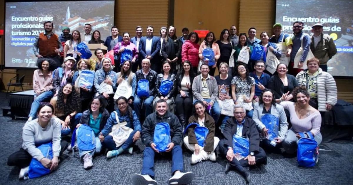 150 guias participaron en encuentro de guianza turística Bogotá 2025