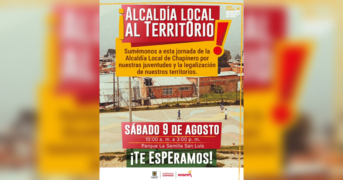 Alcaldía local al territorio Chapinero se une por sus jóvenes 