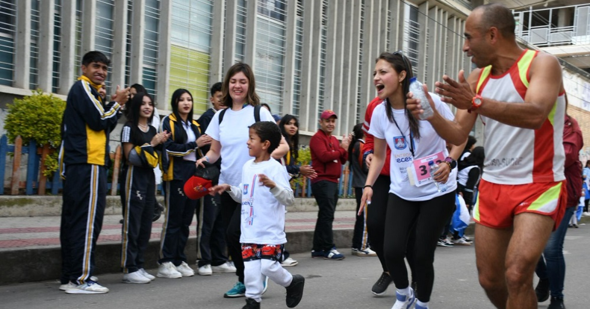 Así fue la Carrera 1K por la Inclusión en Bosa Bogotá