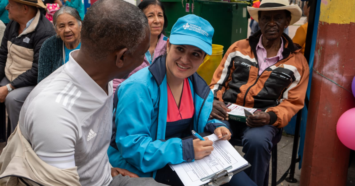 Atención de salud en diferentes sectores de Bogotá 2025 