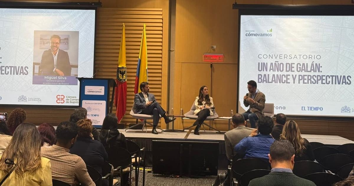 Conoce primer año de gobierno del alcalde Galán con Bogotá Cómo Vamos 