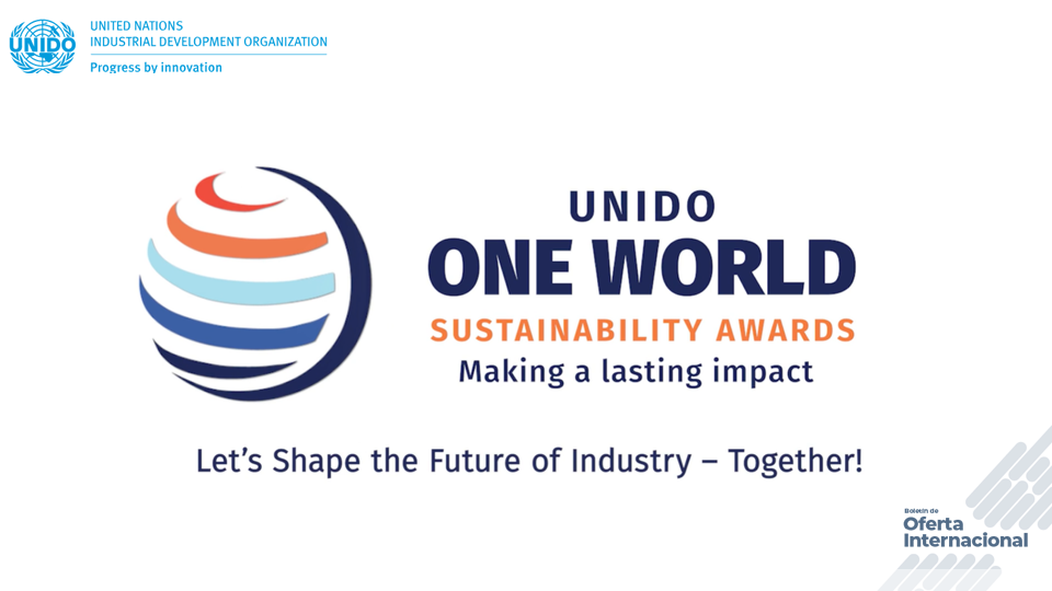 Premios de UNIDO a empresas y personas que redefinen la sostenibilidad industria