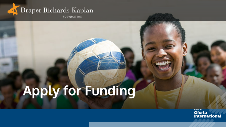 Convocatoria abierta de DRK Foundation para proyectos de impacto global