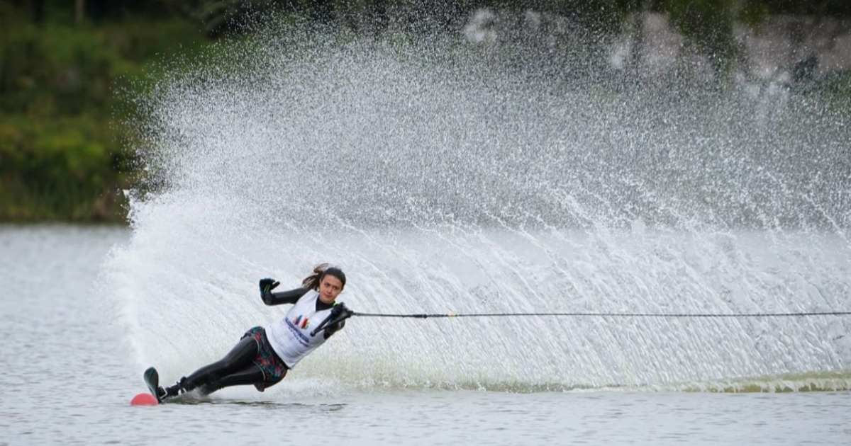 Bogotá celebra medalla de plata de Daniela Verswyvel en esquí náutico