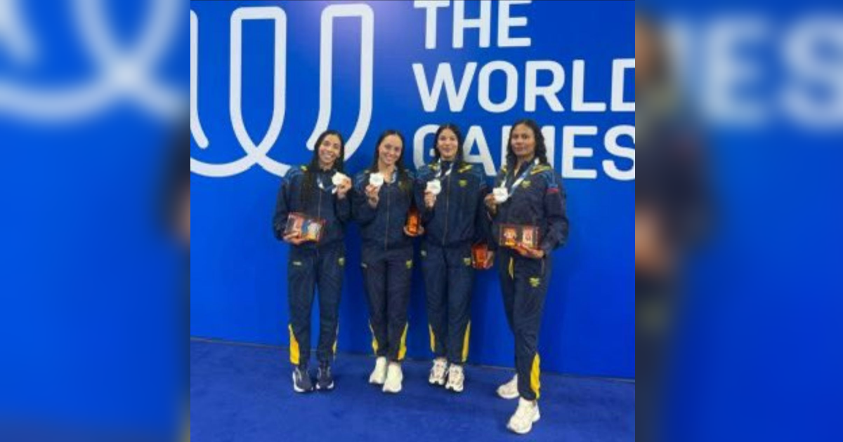 Bogotá está vibrando con plata de Paula Alejandra Aguirre en Chengdú