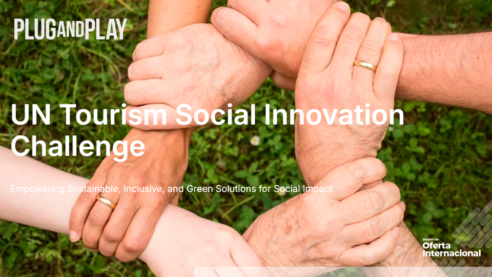 Convocatoria global de la Organización Mundial del Turismo (UN Tourism)