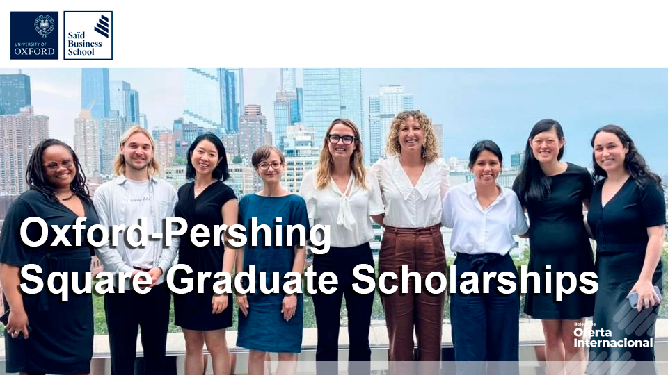 Transforma el mundo desde Oxford: Beca 1+1 MBA para líderes globales