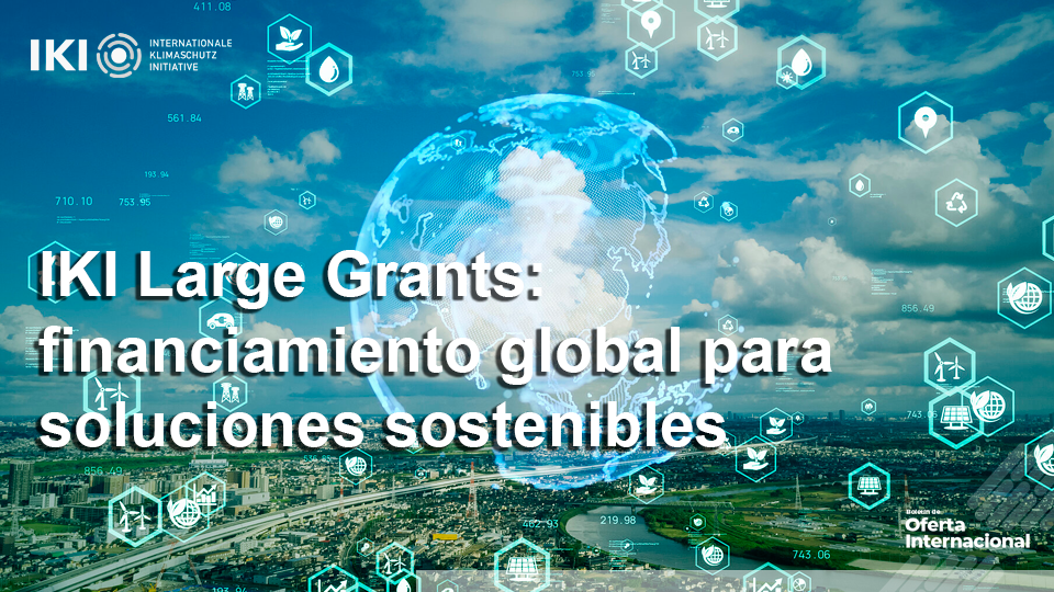 Convocatoria internacional de financiamiento climático. IKI Alemania
